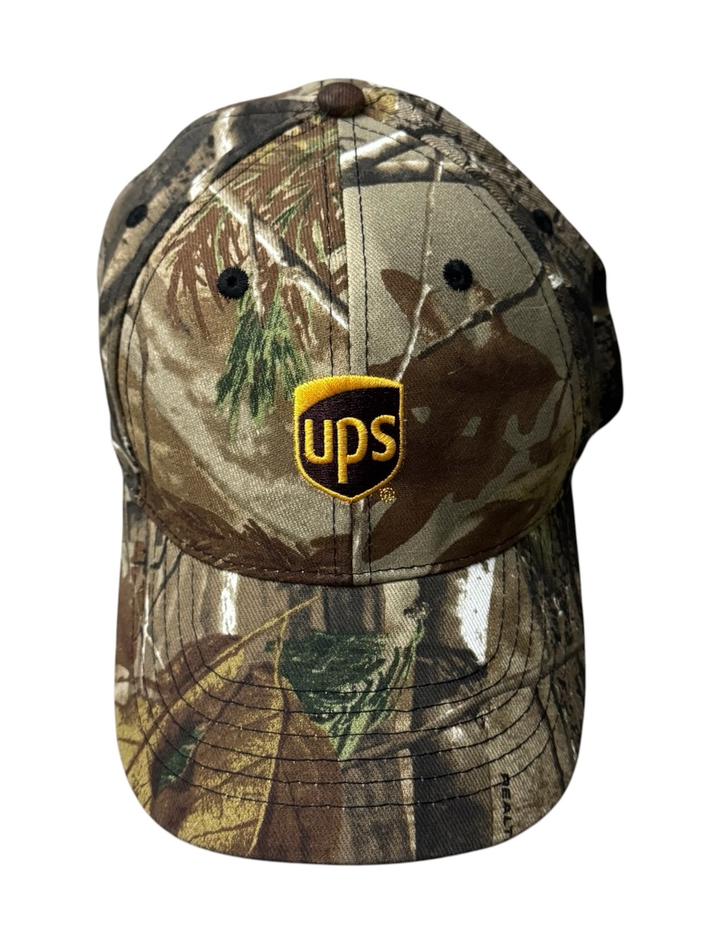 UPS United Parcel Service Camo Camouflage Baseball Hat Cap